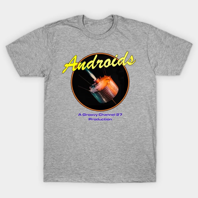 Androids Red Dwarf (circle logo) T-Shirt by Stupiditee